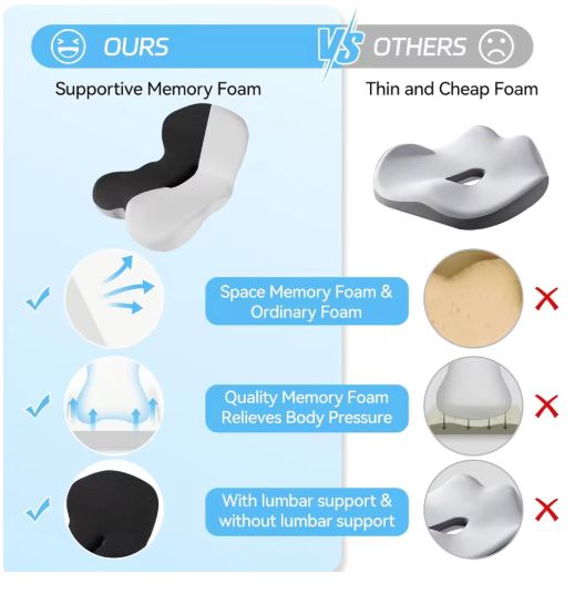 Memory Foam Cushion
