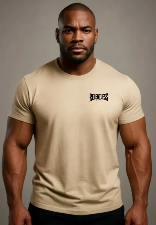 GearUp Performance Tee-Beige