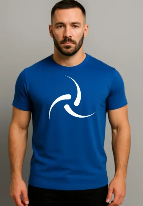 Unstoppable Force Tee-Blue